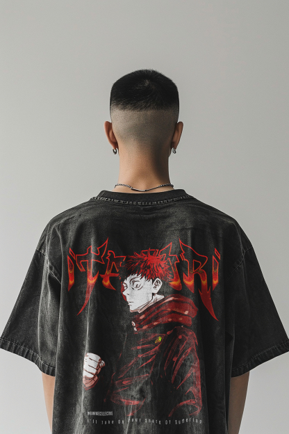 Yuji Vintage T-Shirt | Jujutsu Kaisen