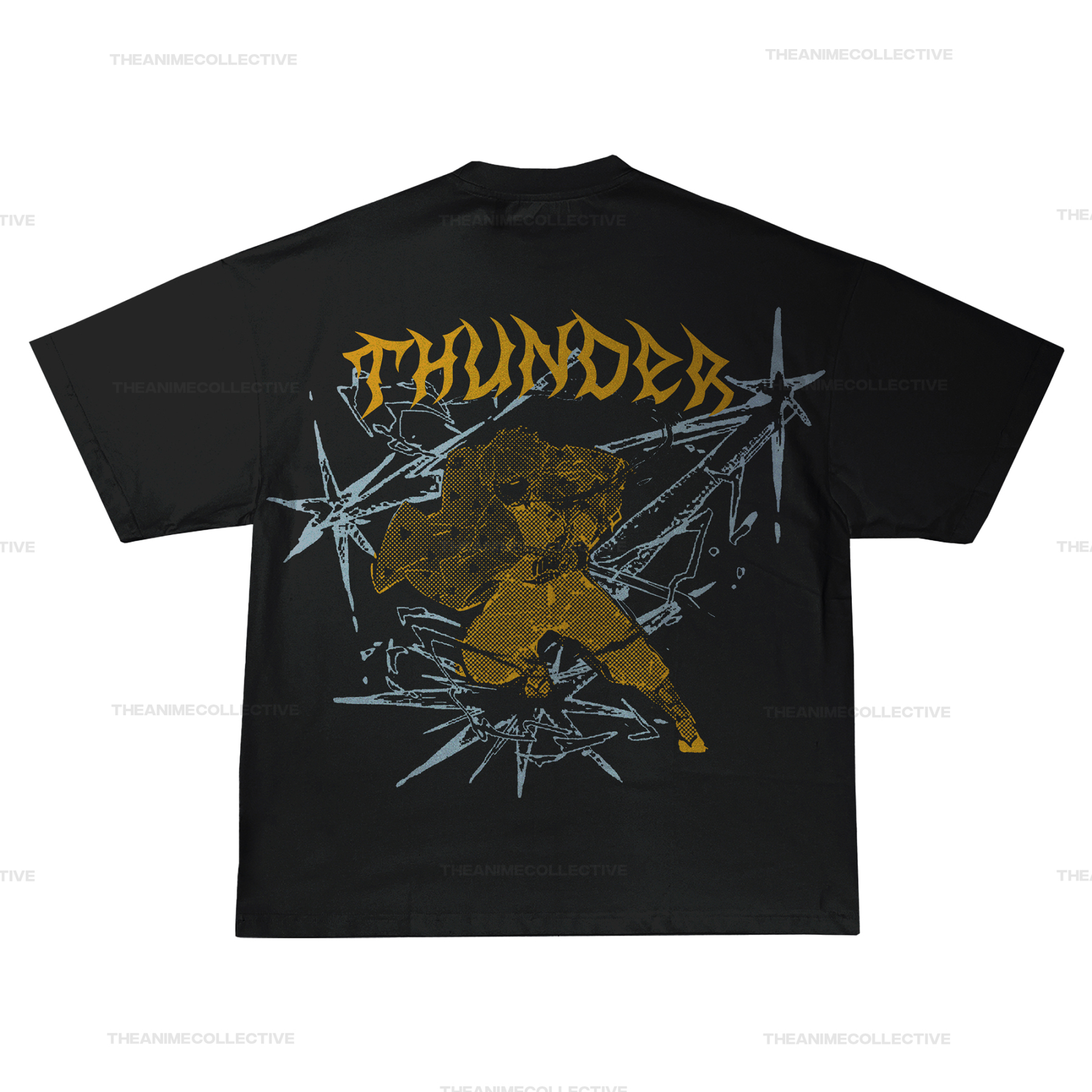 Zenitsu Black T-Shirt | Demon Slayer