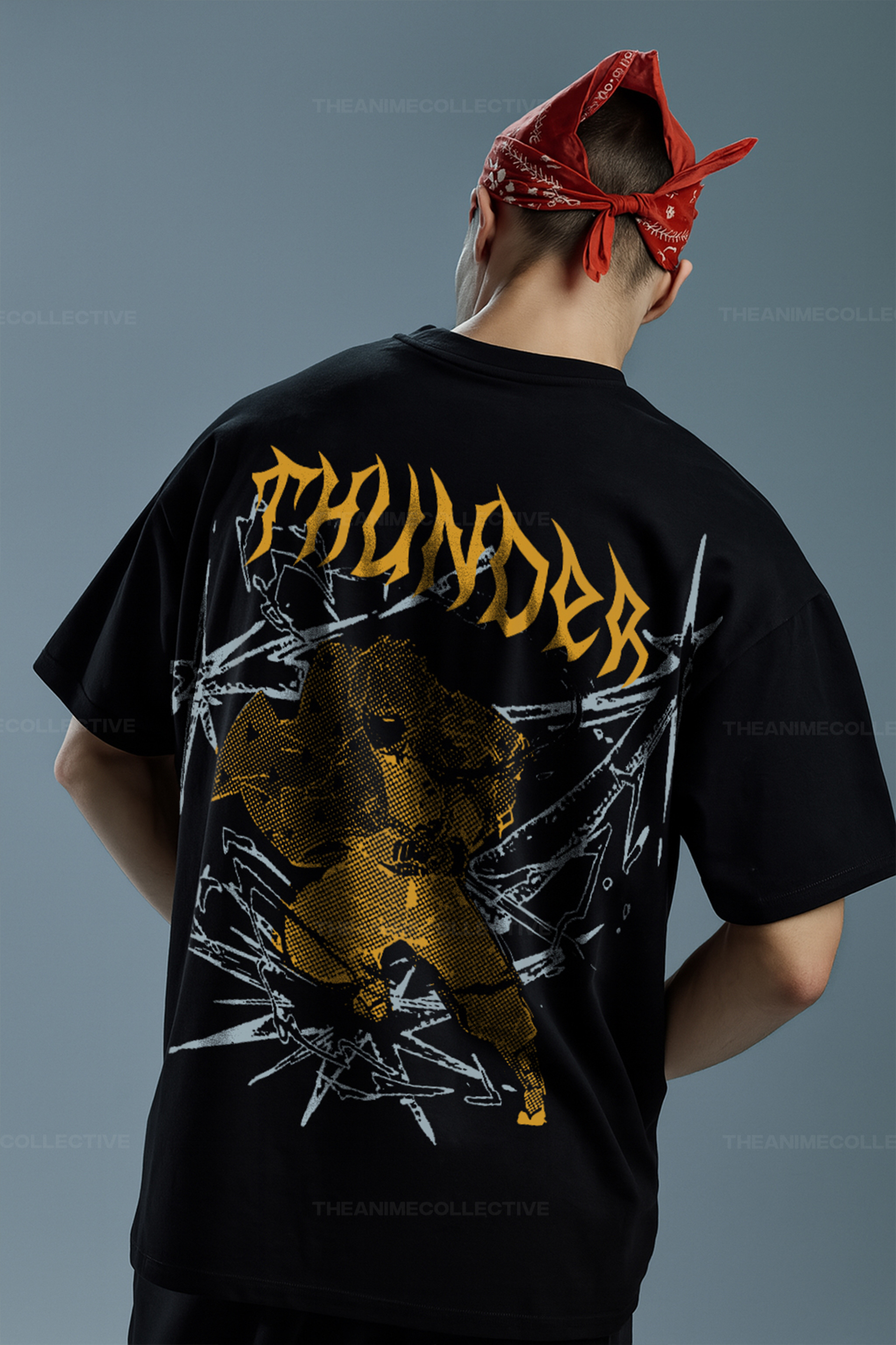 Zenitsu Black T-Shirt | Demon Slayer