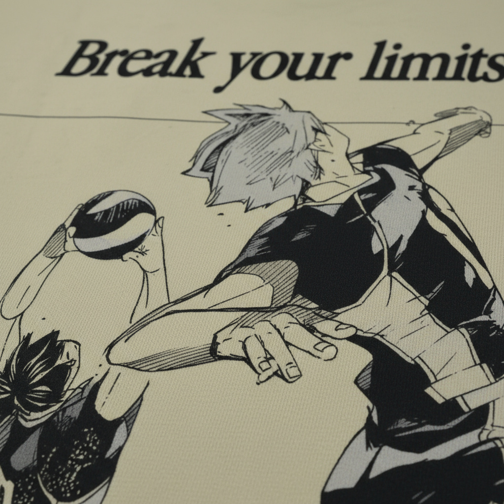 Hinata x Kageyama Limits Tee | Haikyuu Kakugo Collection