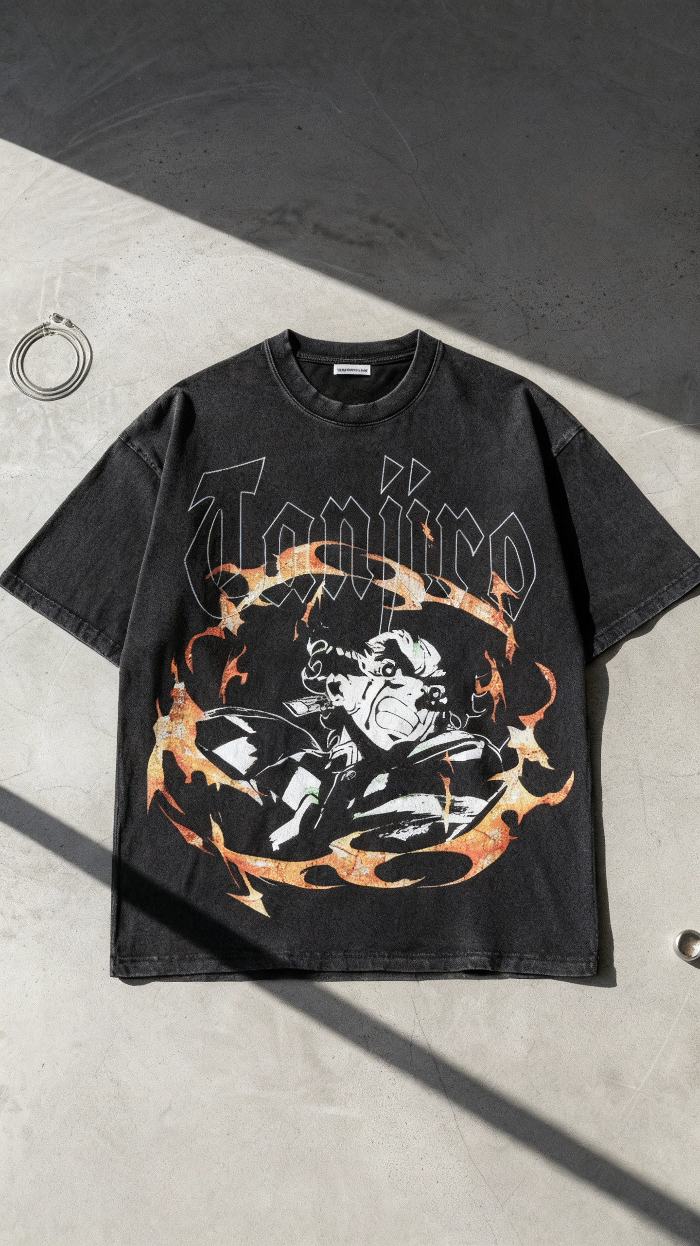 Tanjiro Oversized Vintage T-Shirt | Demon Slayer