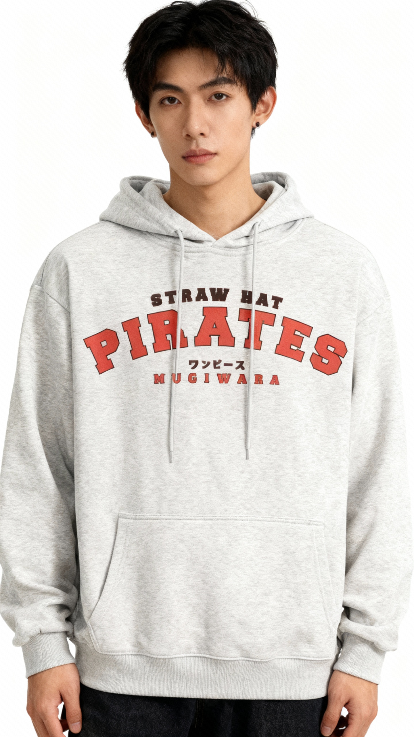 Straw Hat Pirates College White Hoodie | One Piece