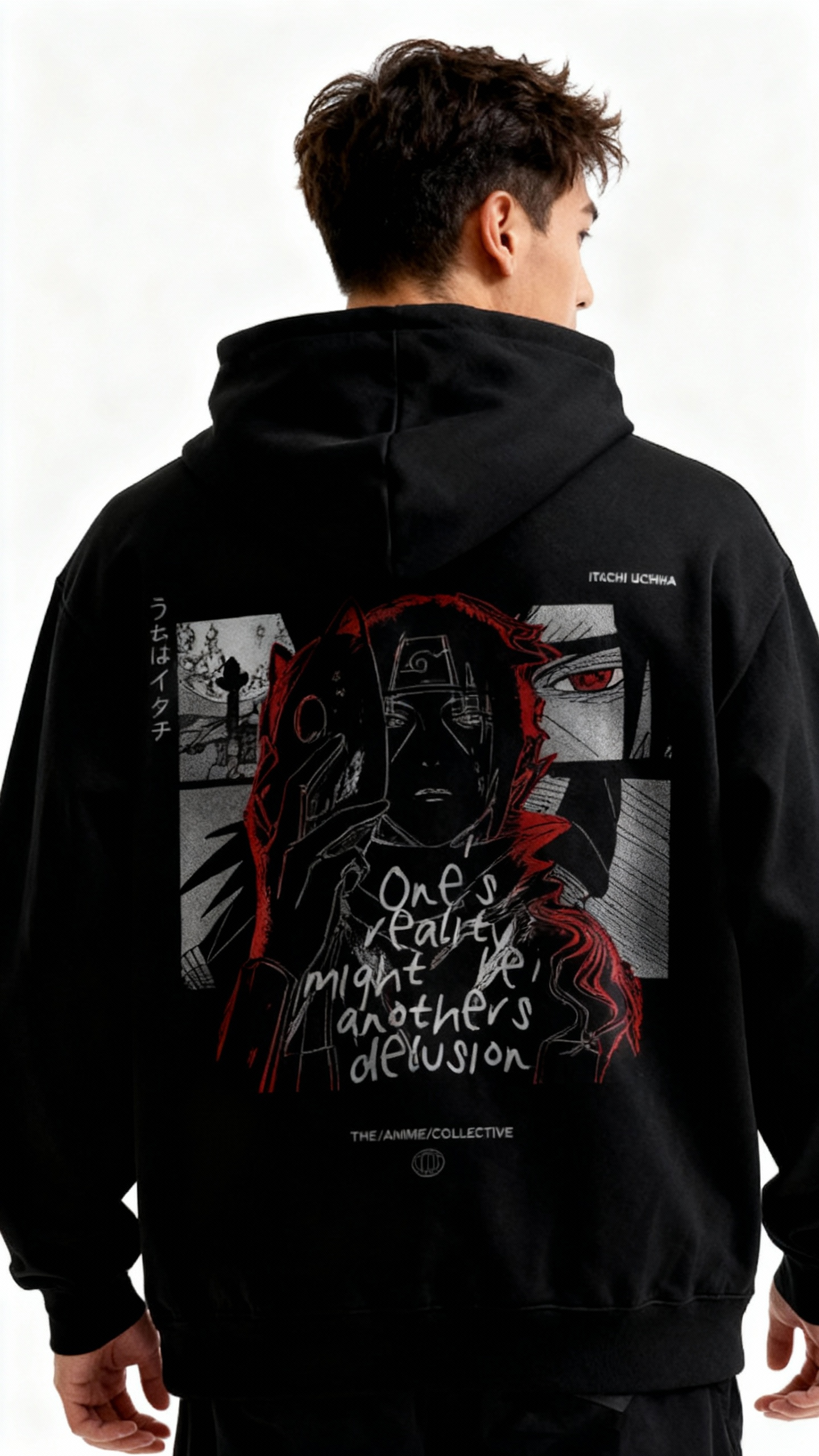 Uchiha Itachi "Illusion" Hoodie | Naruto Shippuden