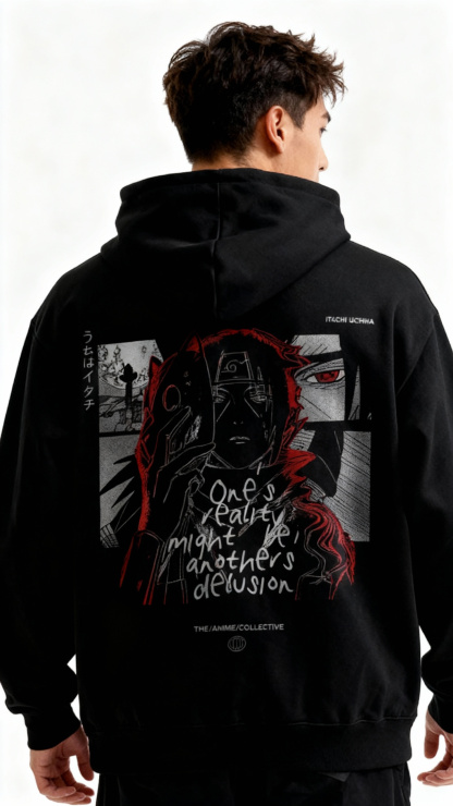 Uchiha Itachi "Illusion" Hoodie | Naruto Shippuden