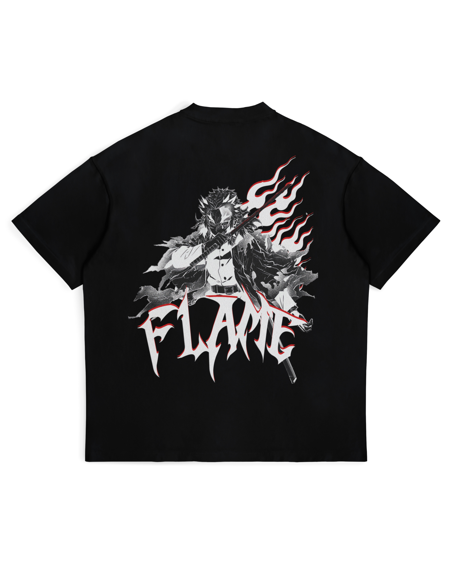 Rengoku "Flame" Heavy T-Shirt | Demon Slayer