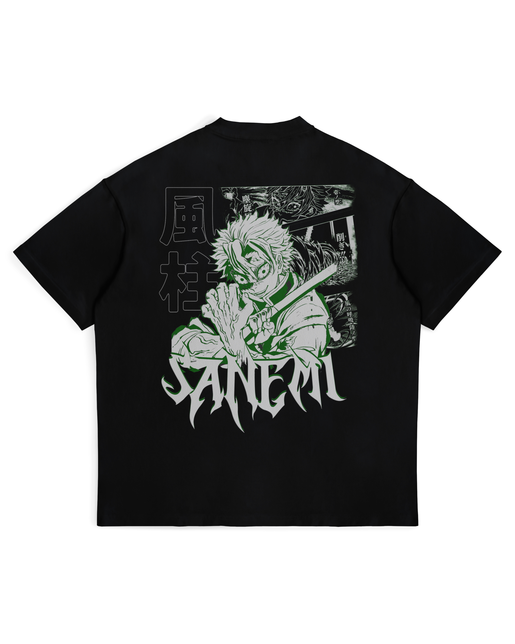 Sanemi "Wind" Heavy T-Shirt | Demon Slayer