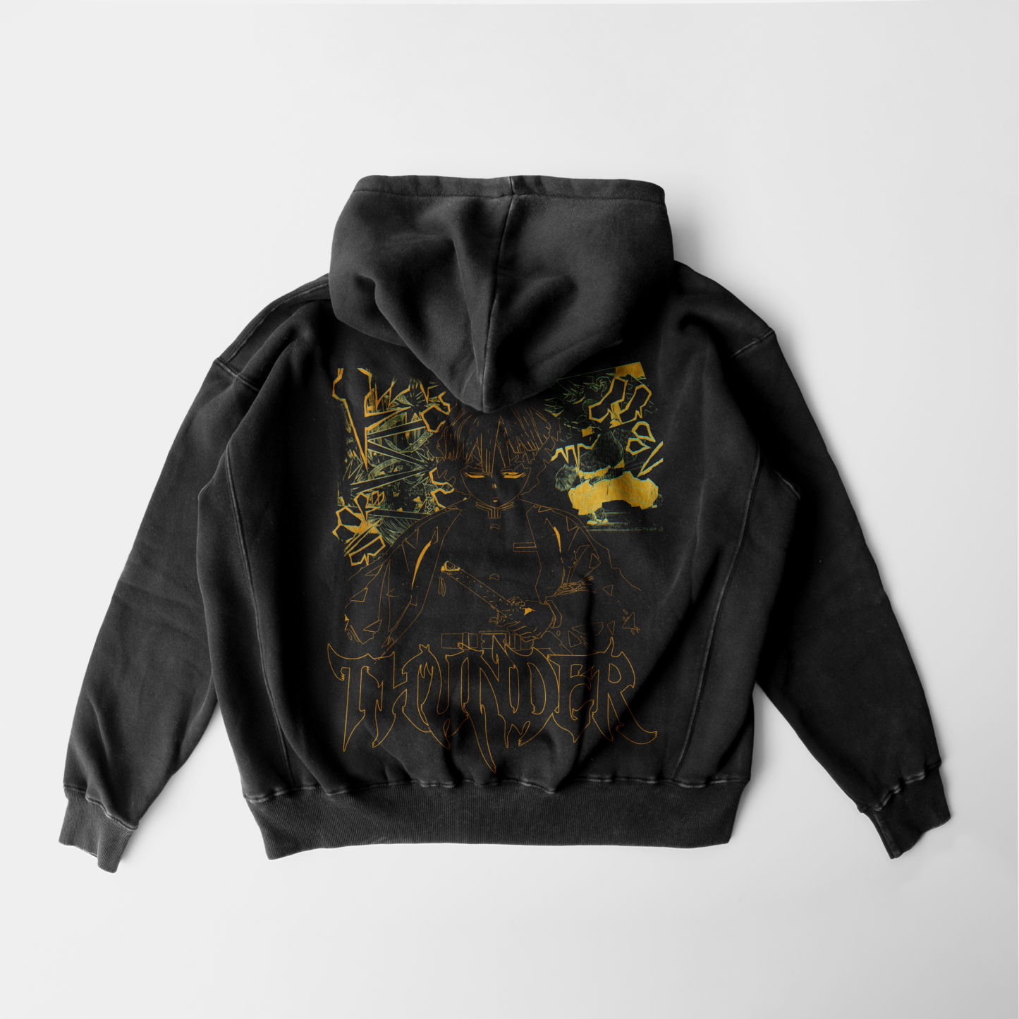 Zenitsu "Thunder" Heavy Hoodie | Demon Slayer