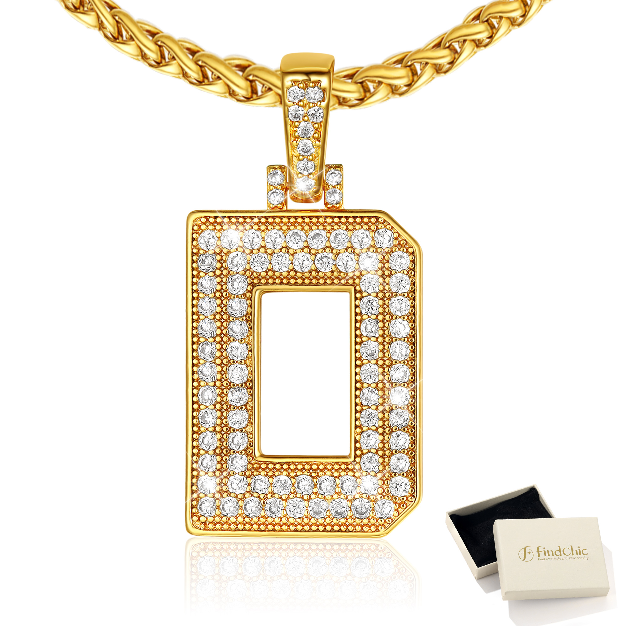 Big Initial Necklace for Women Gold Plated Letter Pendants Jewelry Gifts for Men Son Birthday