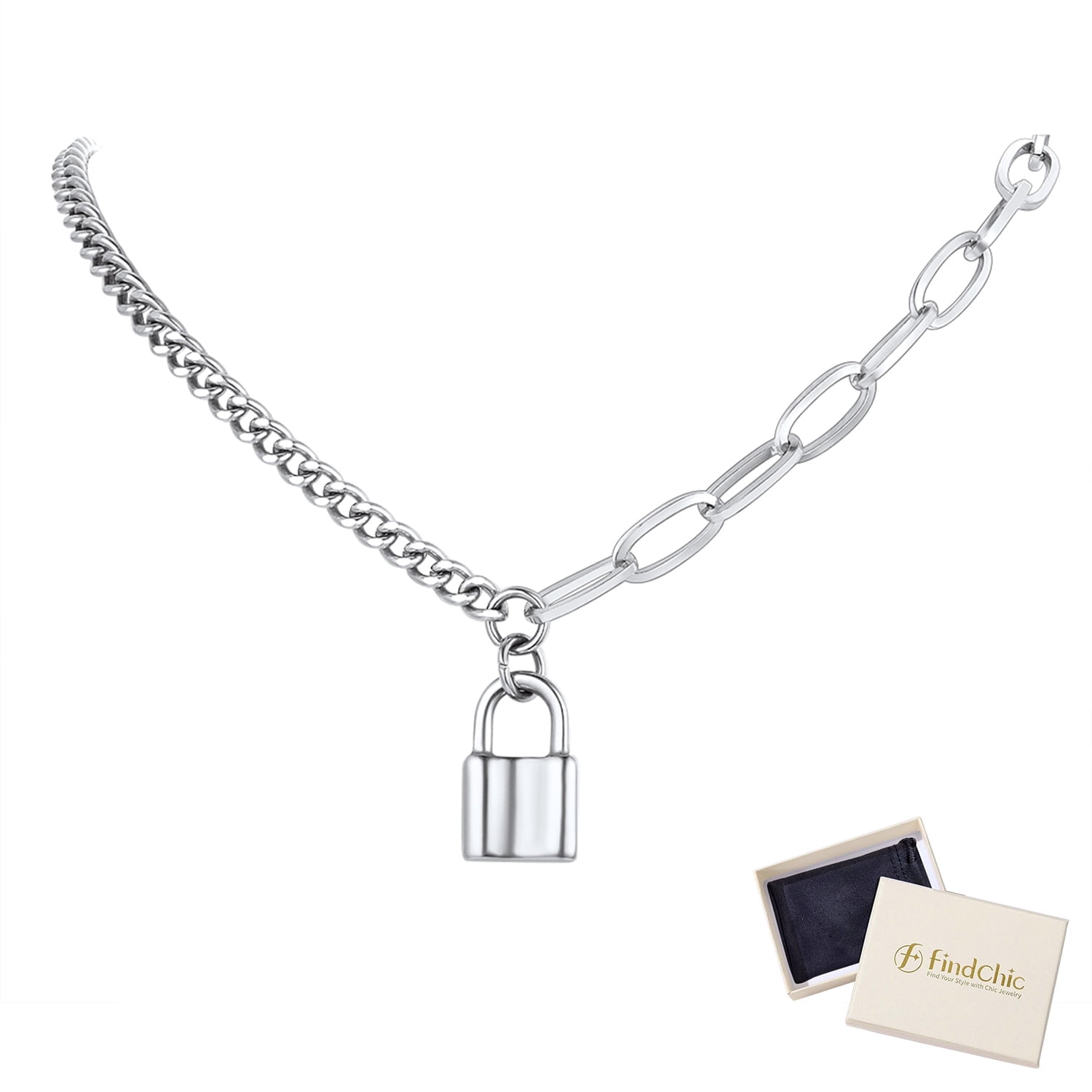 Handcuff Ankle Bracelets for Women Stainless Steel Anklets Gothic Punk Jewelry 8.5" Adjustable Ankle Chain Summer Foot Link Infinity Anklets for Birthday Christmas