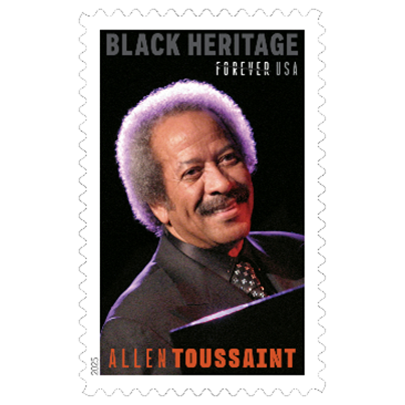 2025 Allen Toussaint (Black Heritage Series) Forever First Class Postage Stamps