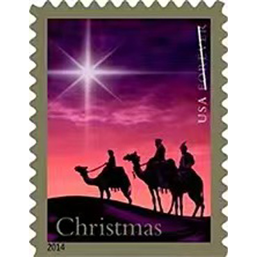 2014 Traditional Christmas: The Christmas Magi Forever Postage Stamps