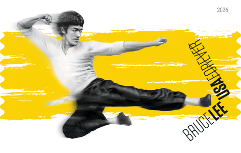 2026 Bruce Lee Stamps Forever First Class Postage Stamps