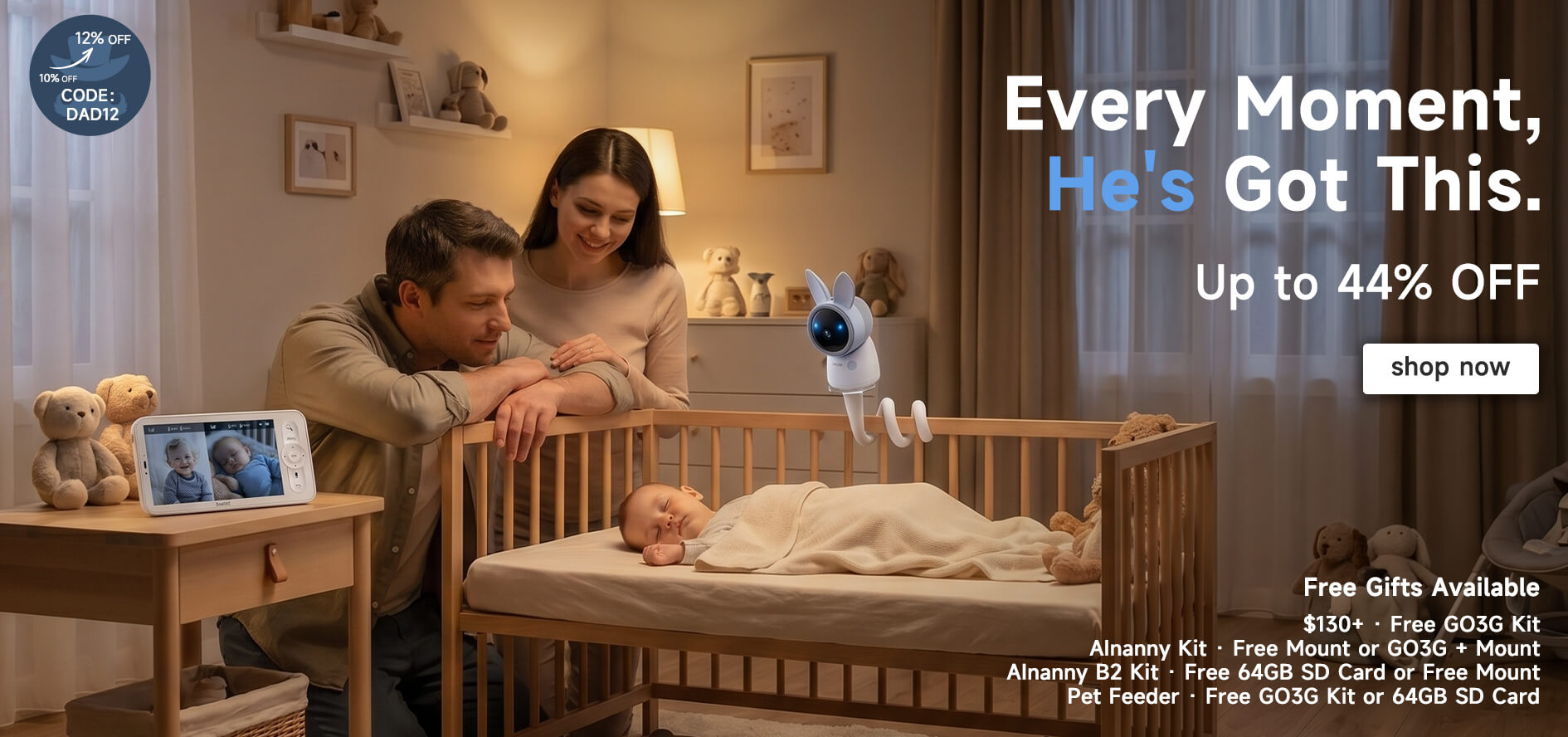 Arenti: Best Baby Monitor & Indoor/Outdoor Security Camera