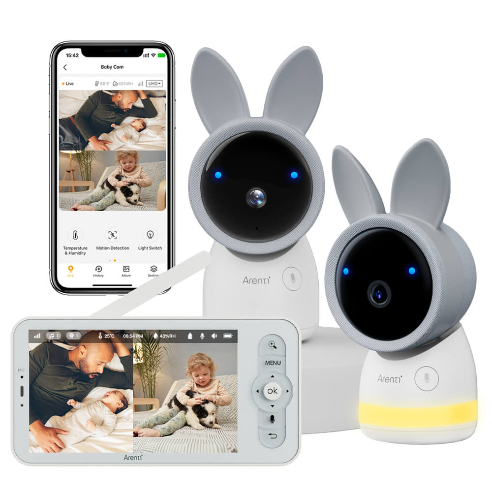 Amazon Best Price Baby Monitor Arenti AInanny Baby Monitor Split