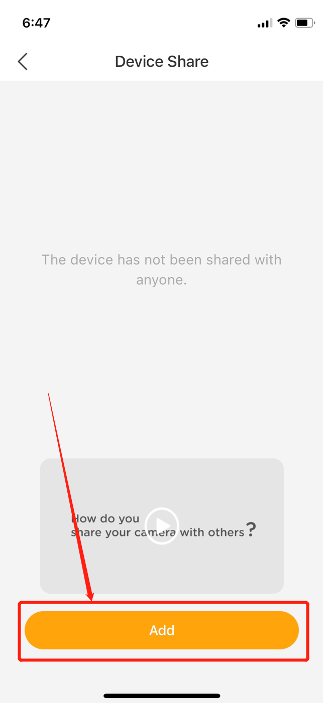 step 3 of sharing device with family