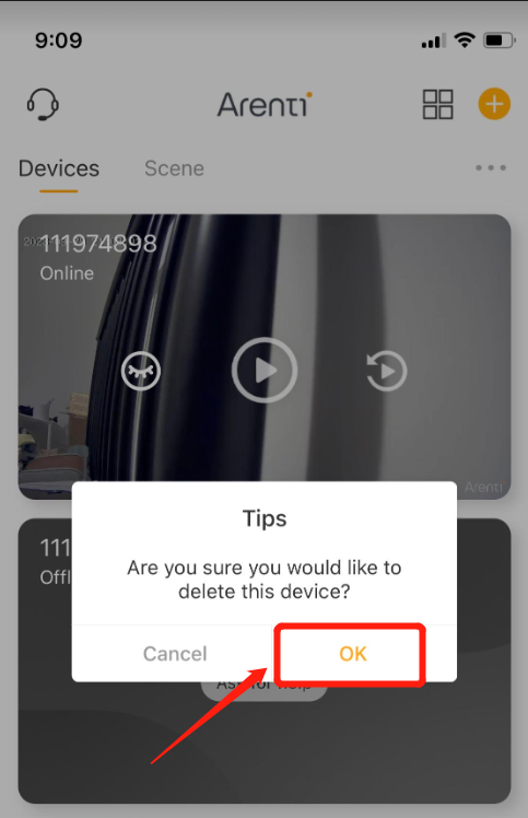 step 1 of change wifi