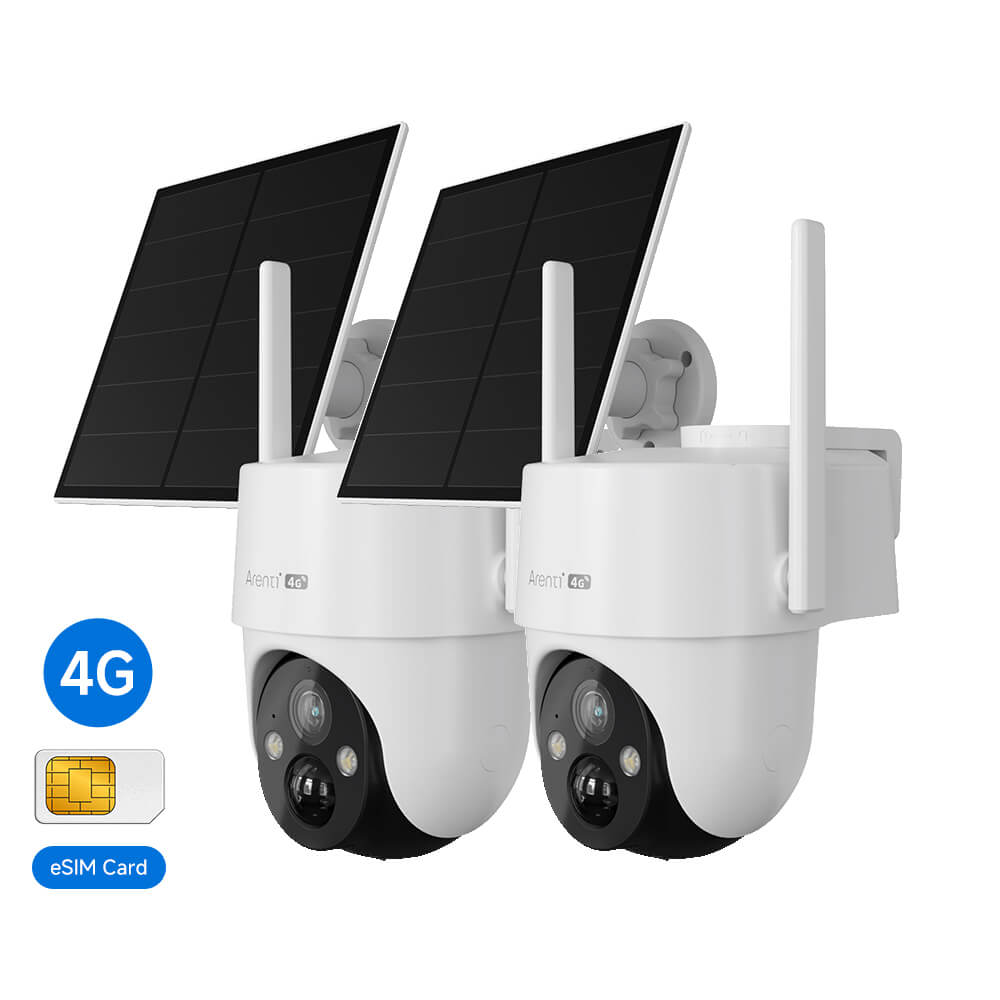 Caméra Surveillance Orendil 4G GSM Solaire Et Batterie - Infrarouge Cloud 2.0