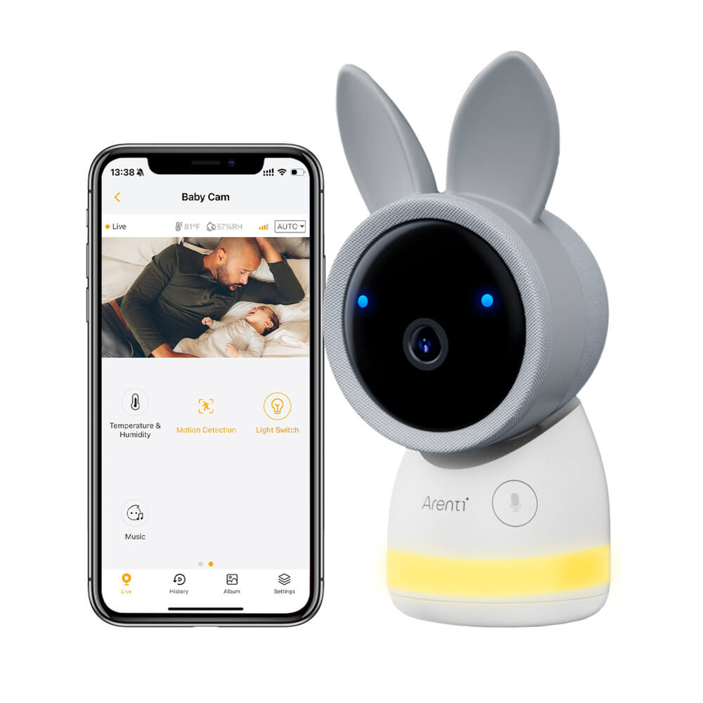 ARENTI Supporto Flessibile Per Baby Monitor AInanny (A4, B2, D3, P2, GO1) - Regolabile E Facile Da Installare