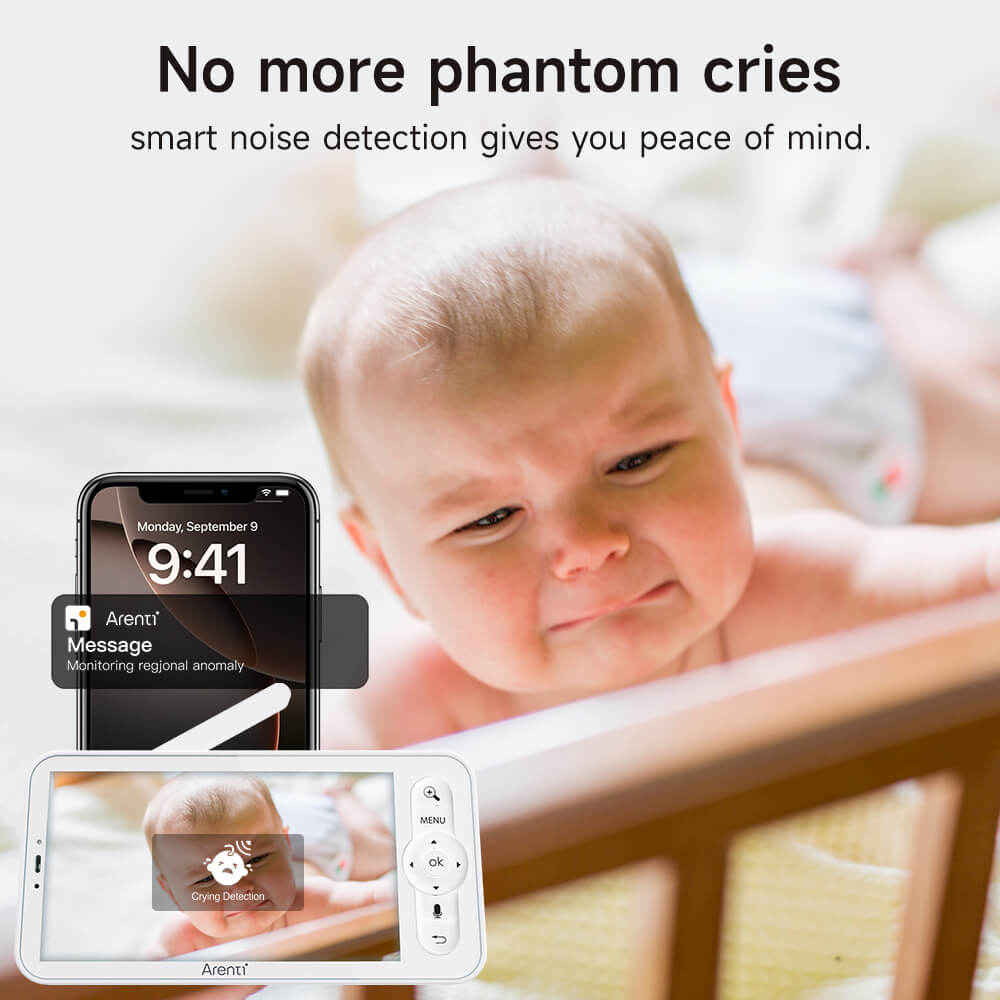 Rockerz Baby - Babyfoon - Draadloos met APP - Smart Gear Compare