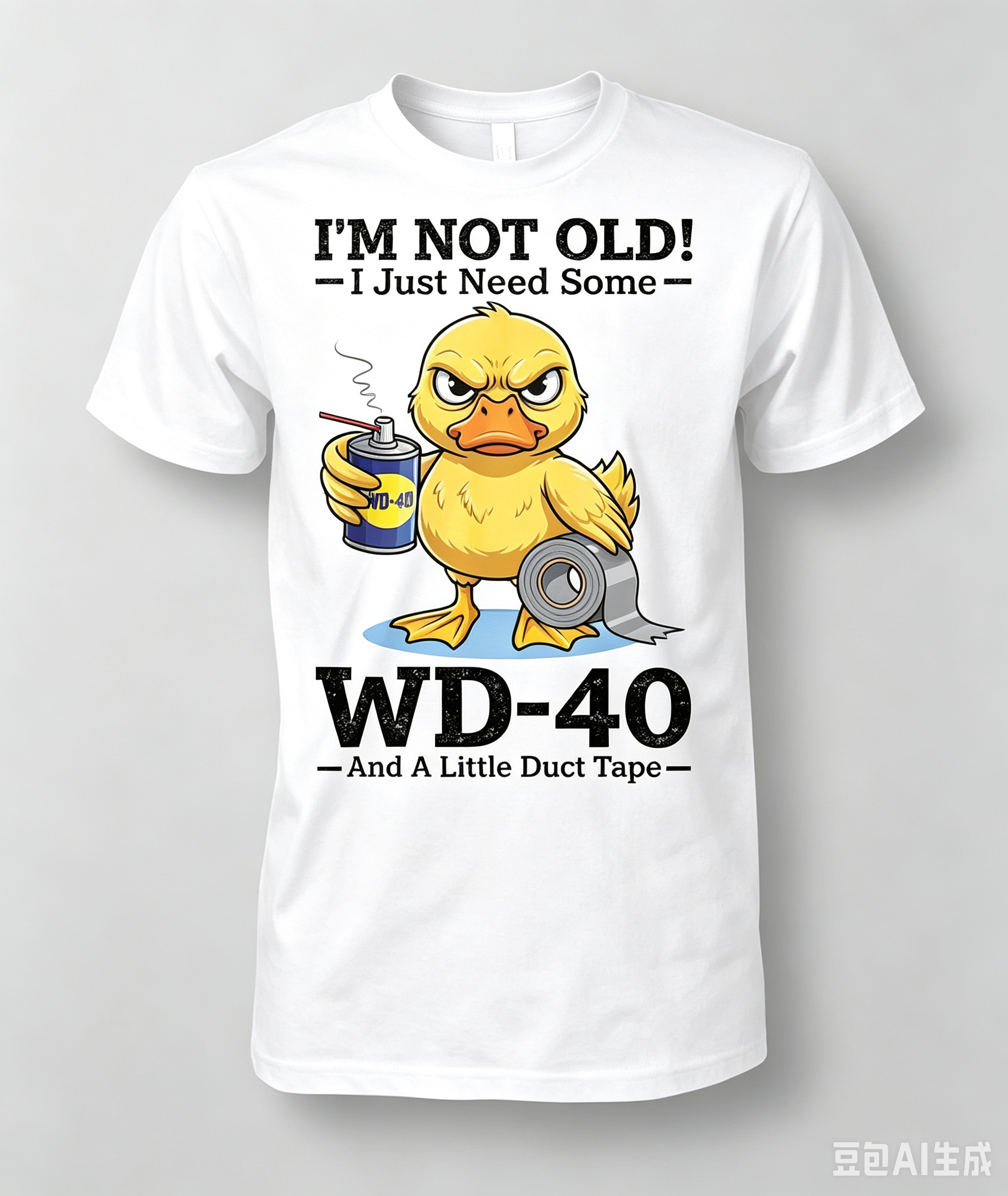 Funny Im Not Old I Just Need Some WD 40 and A Little Duct Tape Shirt
