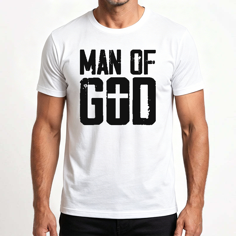 ✝️ LIMITED-TIME 50% OFF! ✨ Men's Faith Statement T-Shirt – Inspirational, Comfortable, Versatile 🙏