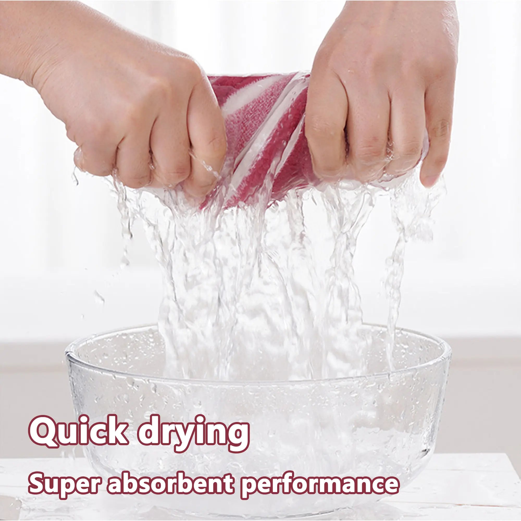 Quick-Drying Dog Bathrobe, 1-Piece Striped Pet Dressing Gown with Adjustable Belly Band, Super-Absorbent Super-Soft Fabric