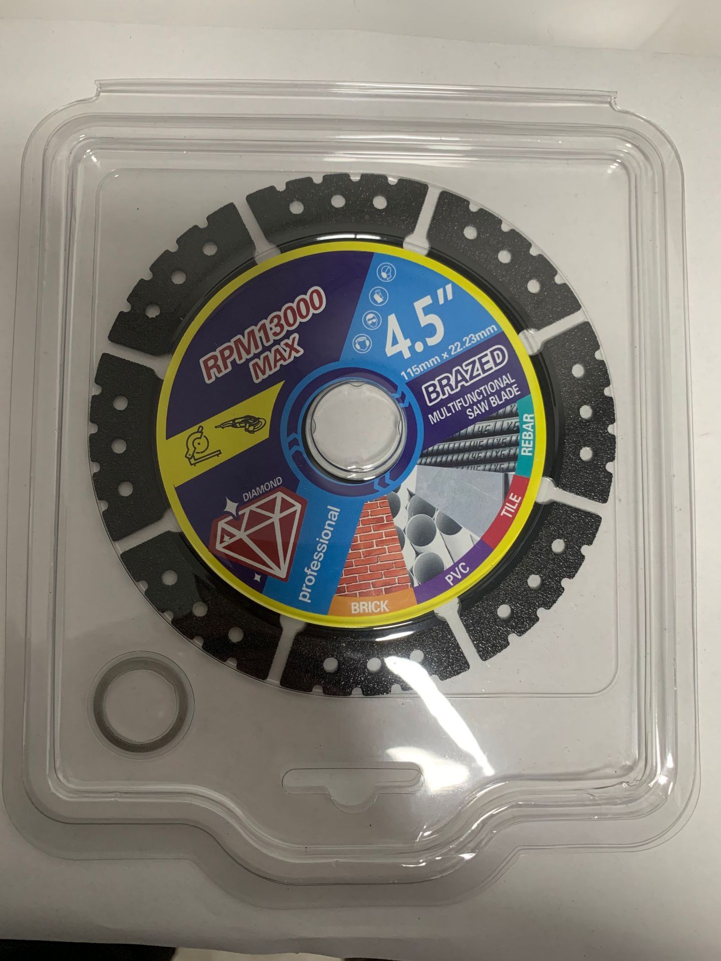 🛠️ ✨ 4.5 Multi-Material Diamond Blade - Zero Compromise, Max Durability