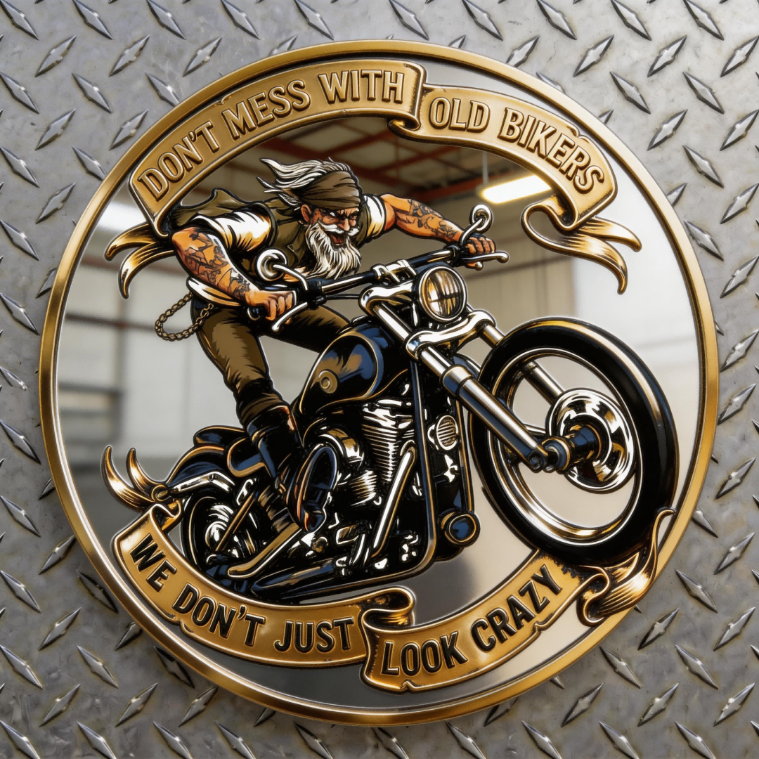 🏆NEW YEAR 60% OFF - Grumpy Old Bikers Club Commemorative Coin 🏍️
