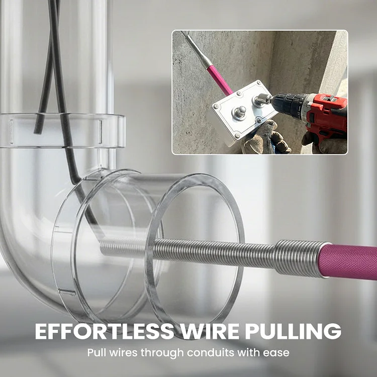 Professional Electrician's Wire Pulling Assistant Tool