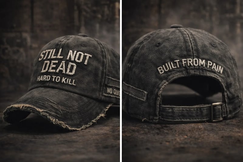 🎉Last Day 49% OFF - STILL NOT DEAD CAP- Hard to Kill. Impossible to Break