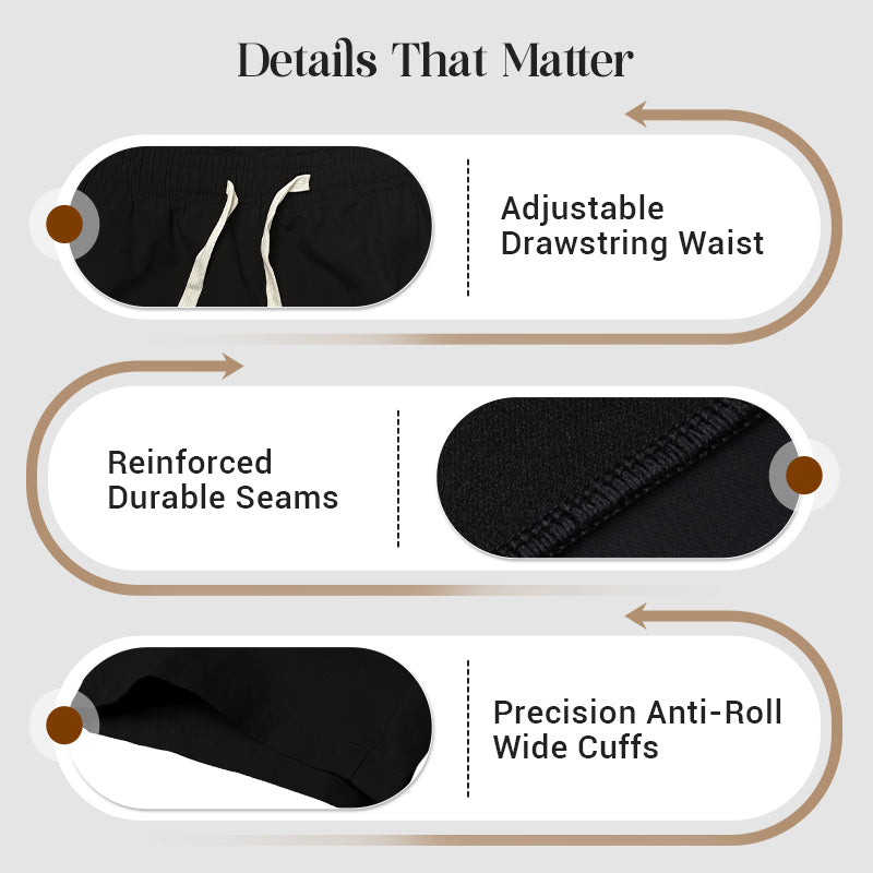 Men's Casual Drawstring Capri Cargo Pants