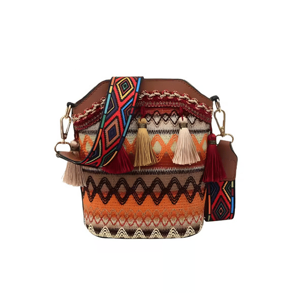 🧵Handmade American Handbags - Turquoise Sky / 7.87 x 3.74 x 7 inch