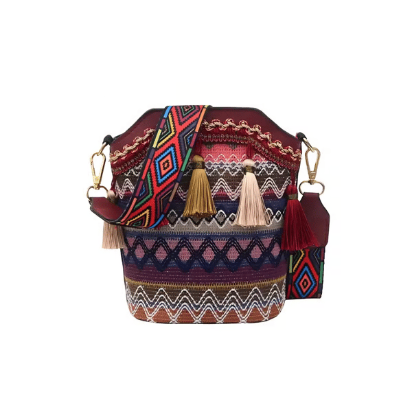 🧵Handmade American Handbags - Turquoise Sky / 7.87 x 3.74 x 7 inch