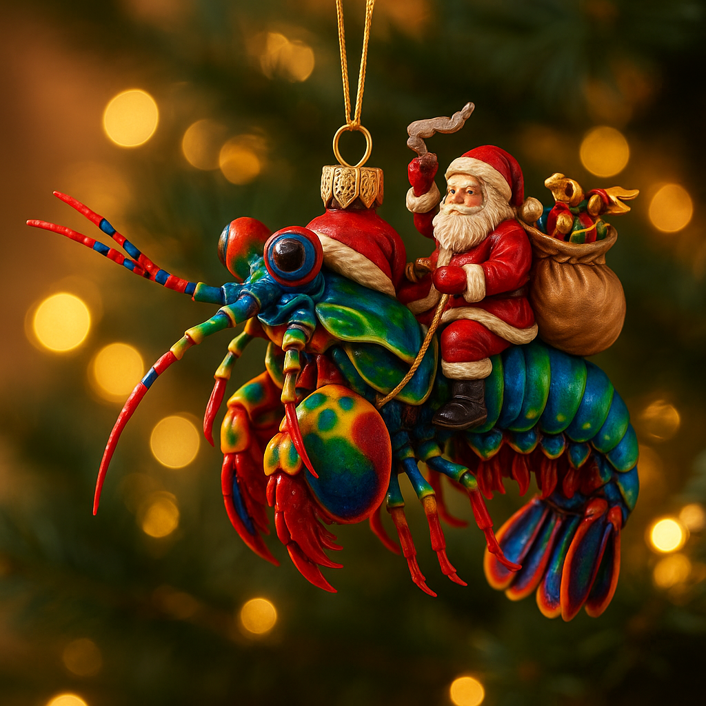 Christmas Octopus Ornament Collection – Deep Sea Holiday Magic