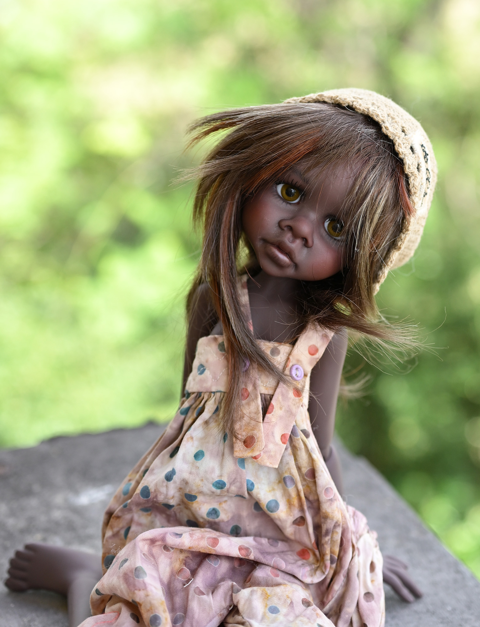 Tan Arika in MSD TOBI Size