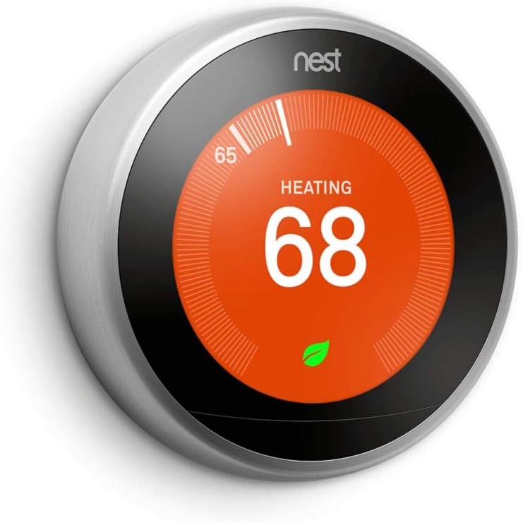 Google Nest Learning Thermostat - 3rd Generation - Smart Thermostat 