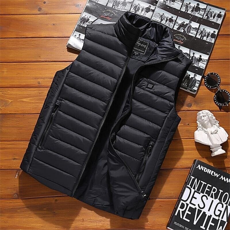 🔥 Smart Heated Vest With Rechargeable Battery🔥