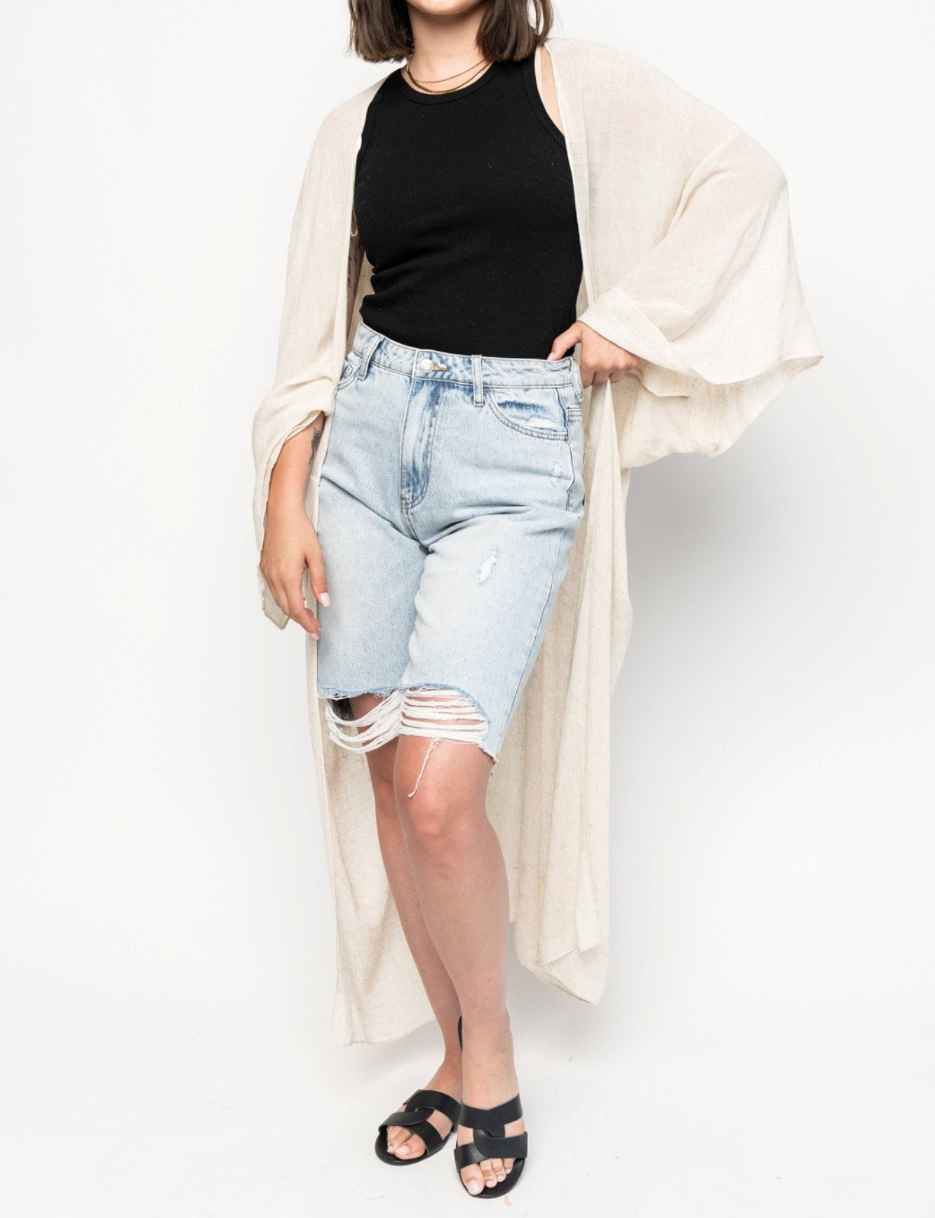 2024 NEW Elegant Flowing Kimono Cardigan(50% OFF TODAY＆Buy 2 Free Shipping）