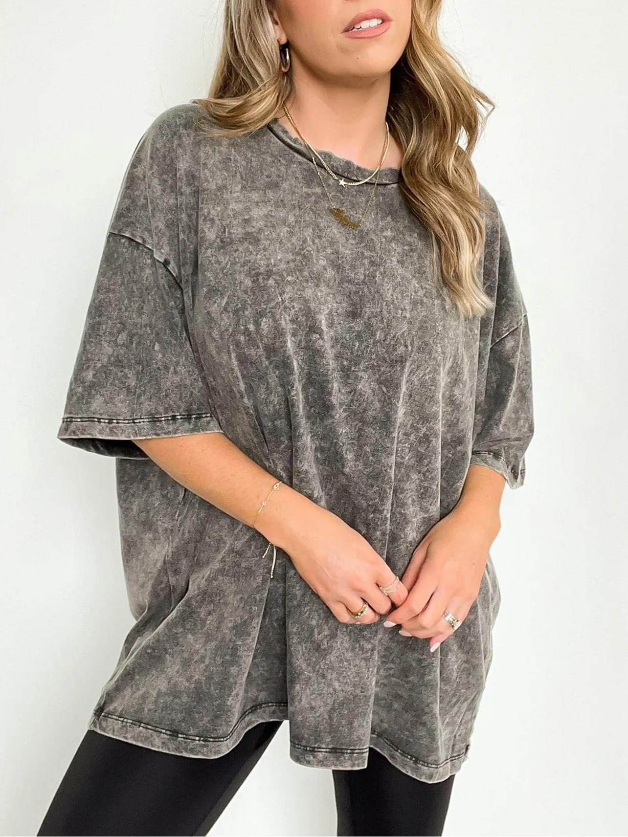  2025 New Wash Oversized Top (Buy 3 Free Shipping)