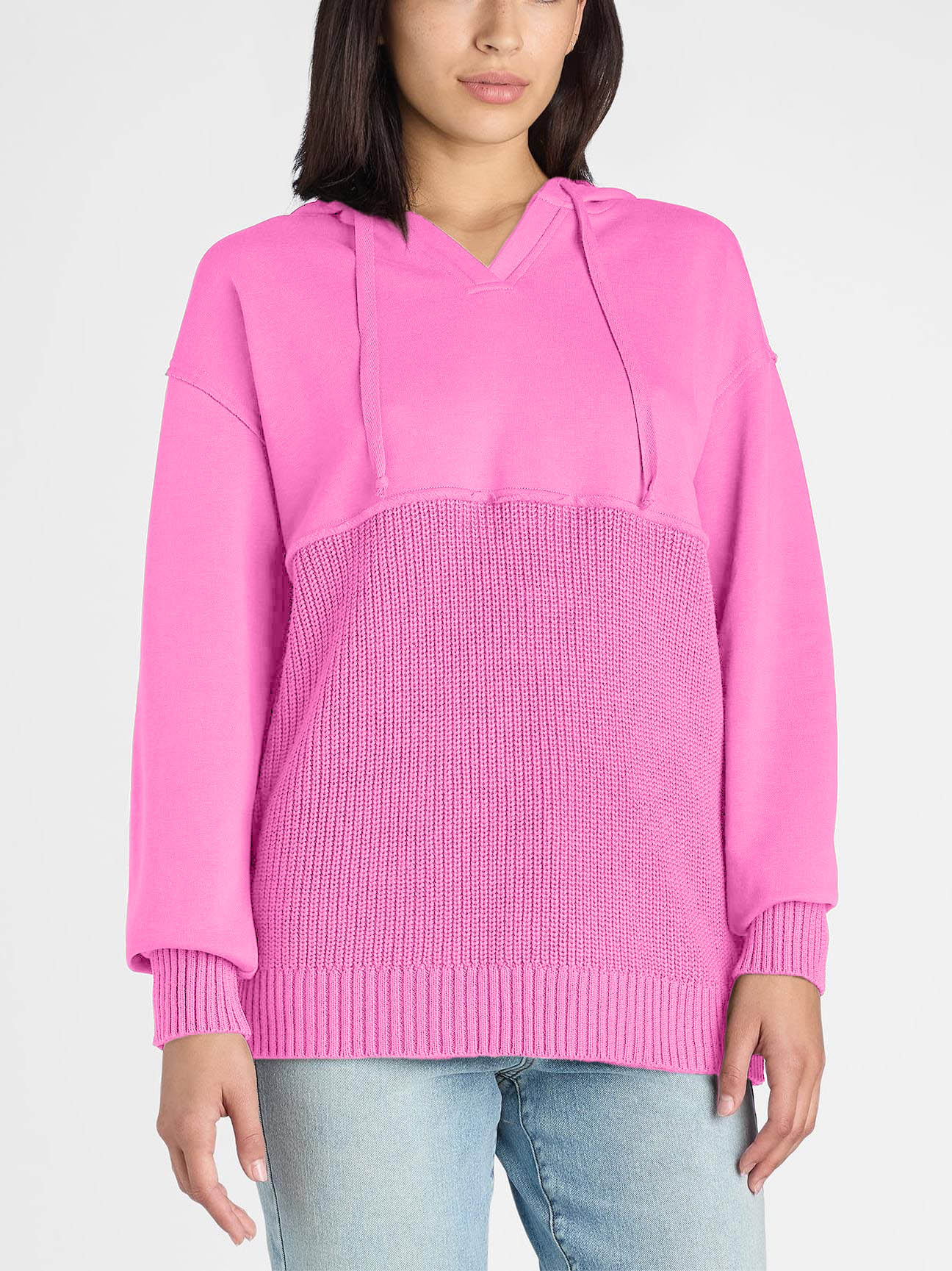 2024 Women's Casual Patchwork Hoodie