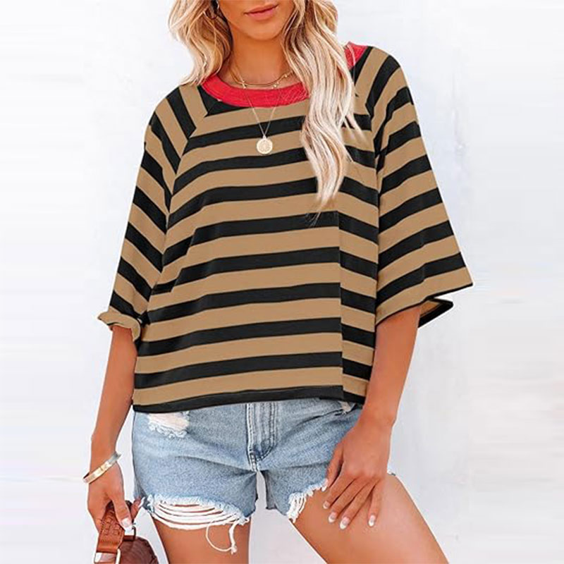 NEW💥Tops for Women Striped 2024 Fashion T Shirts(Buy 2 Free Shipping)