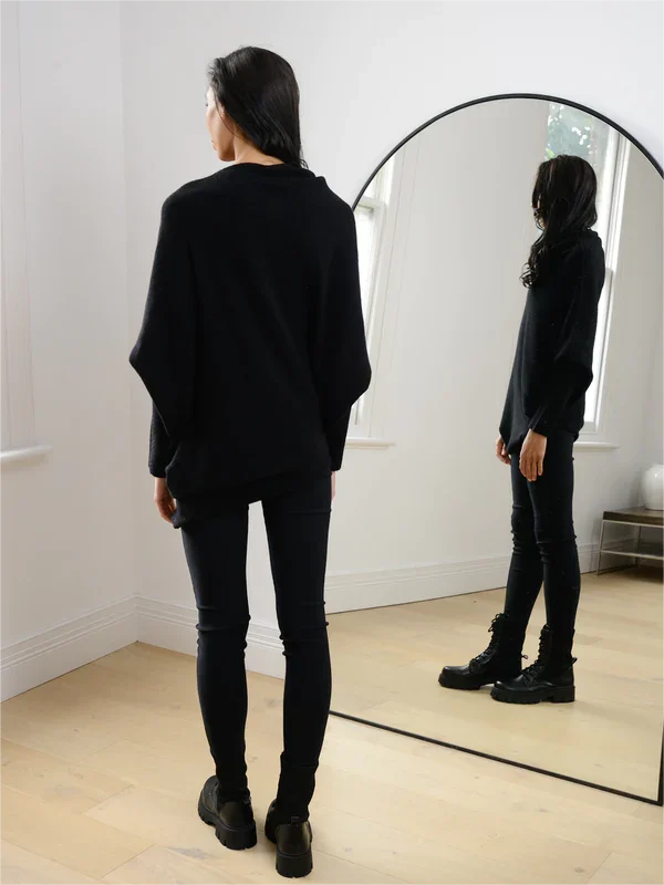 2023 Hot Sale-Asymmetric Draped Jumper (Buy 2 Free Shipping)