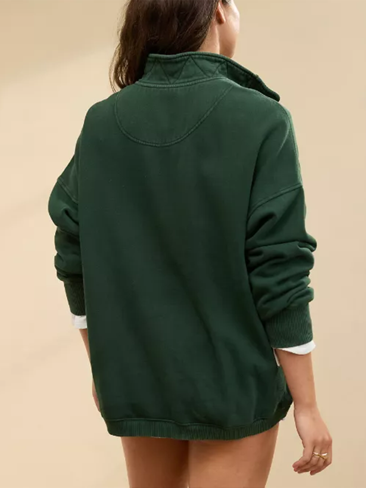 Quarter Snap Sweatshirt(Buy 2 Free Shipping)