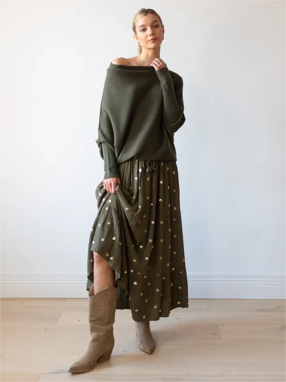 2023 Hot Sale-Asymmetric Draped Jumper (Buy 2 Free Shipping)