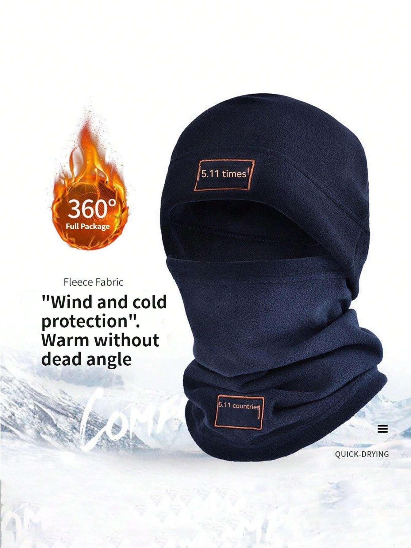 🔥Essential for winter cold ❄ - Polar Fleece Balaclava Hood Face Mask