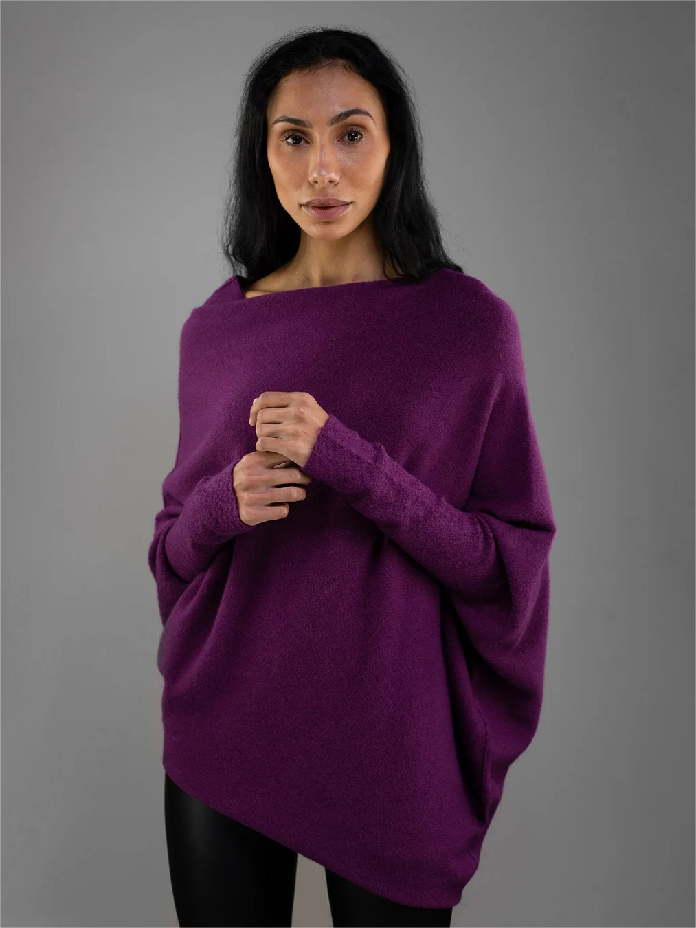 2023 Hot Sale-Asymmetric Draped Jumper (Buy 2 Free Shipping)