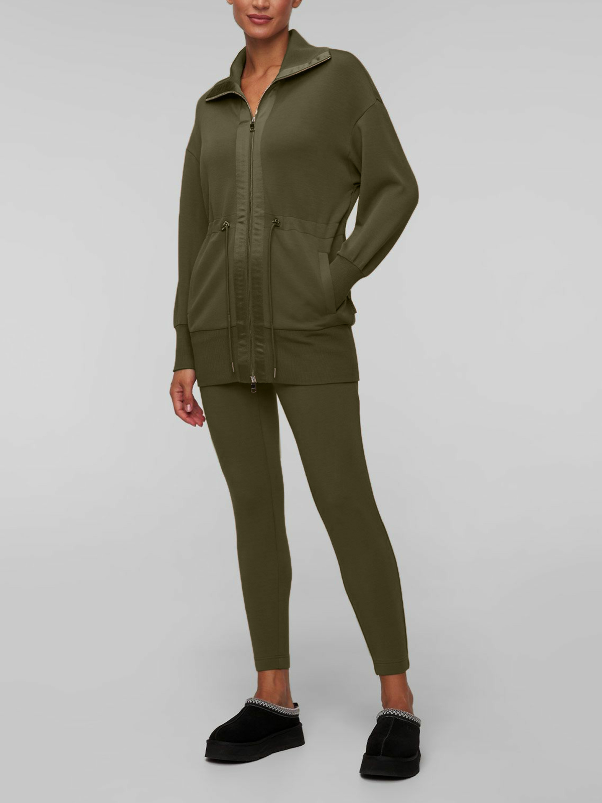 Turtleneck Casual Zipper Track Suit(Buy 2 Free Shipping)