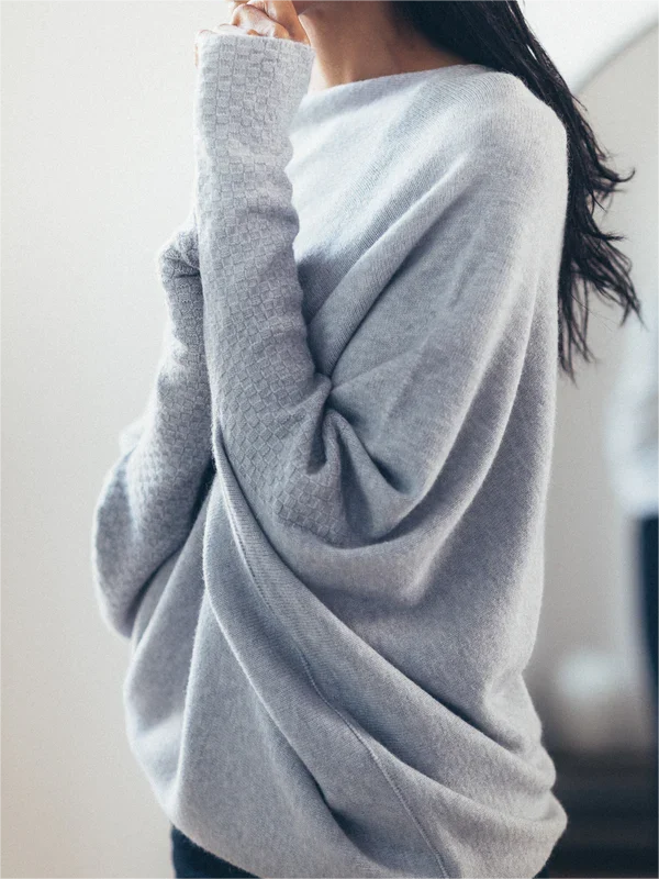 2023 Hot Sale-Asymmetric Draped Jumper (Buy 2 Free Shipping)