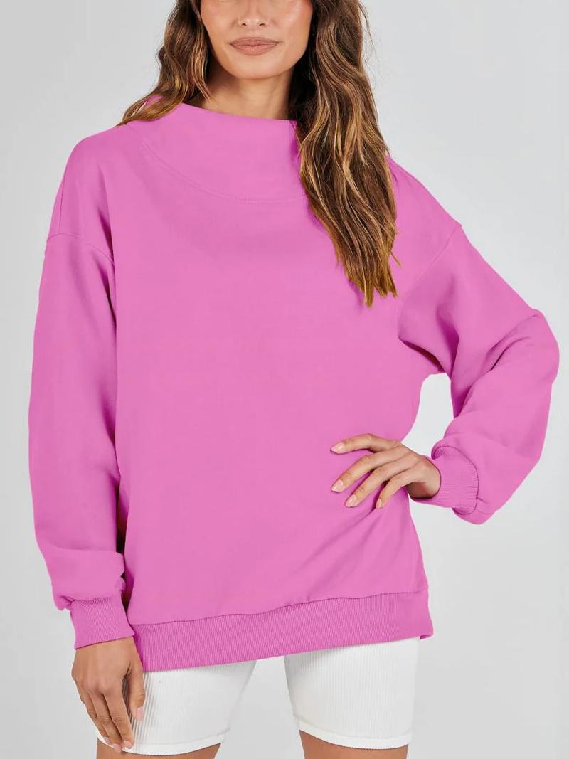 ⏰Hot Sale-Women's Half Turtleneck Fleece Casual Sweatshirt(BUY 2 Free Shipping)