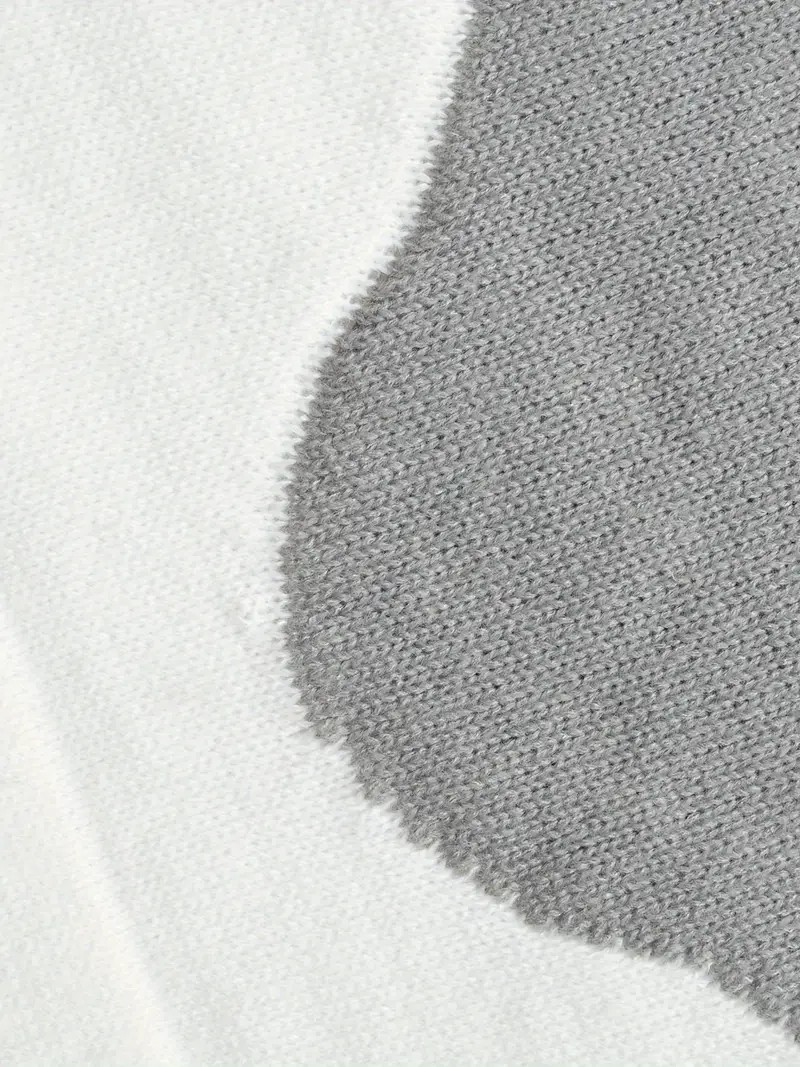 Cozy Color Block Knit Hoodie with Drawstring Details (Final Days: Big Savings!!!)